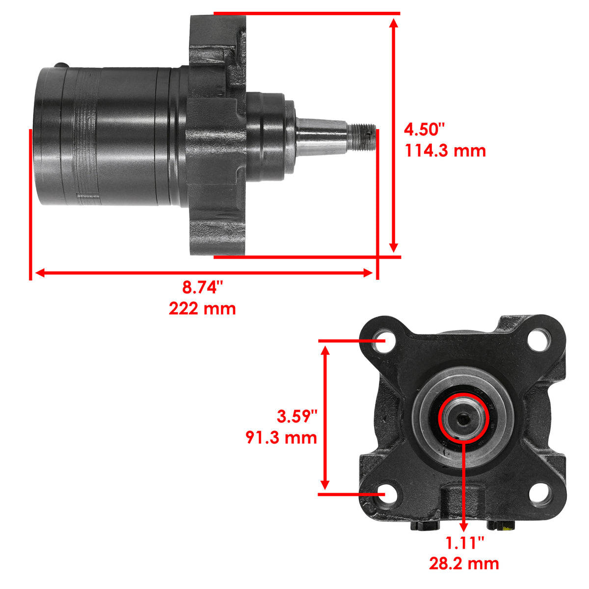 Wheel Motor Replacement for Scag V-Ride II SVRII (2011–2018)