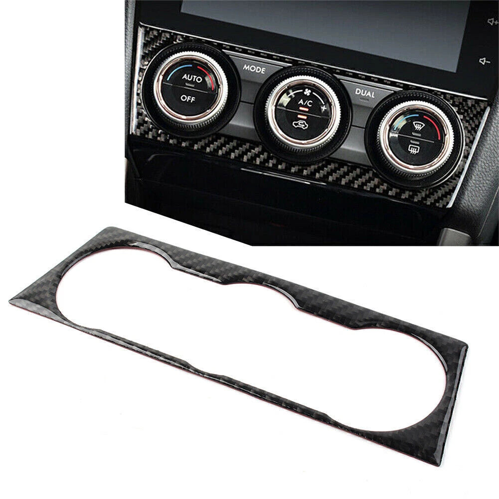 Carbon Fiber AC Switch Panel Trim for Subaru Forester (2013–2018)