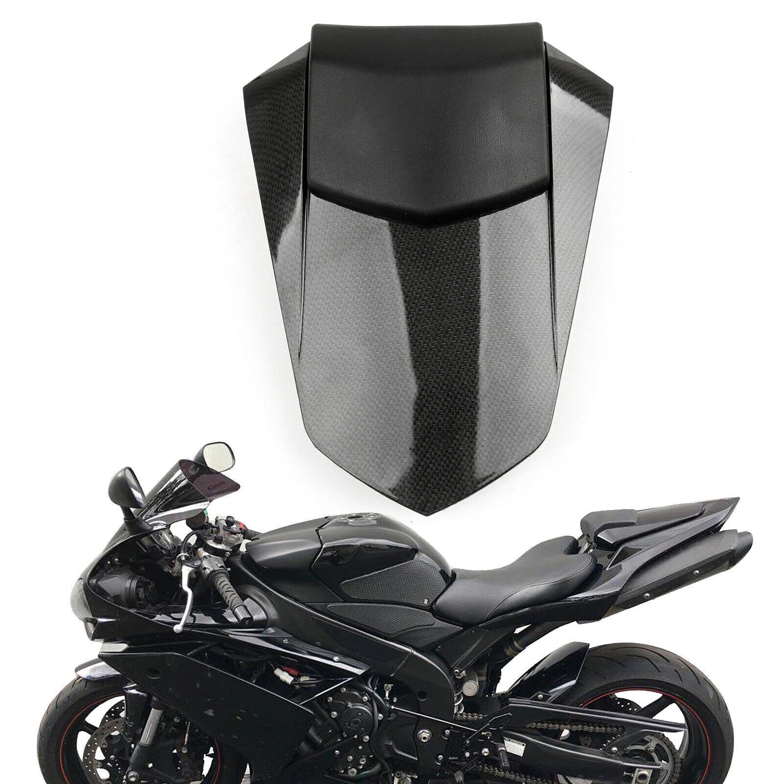 Rear Seat Cover Cowl for Yamaha YZF R1 (2007–2008) Carbon