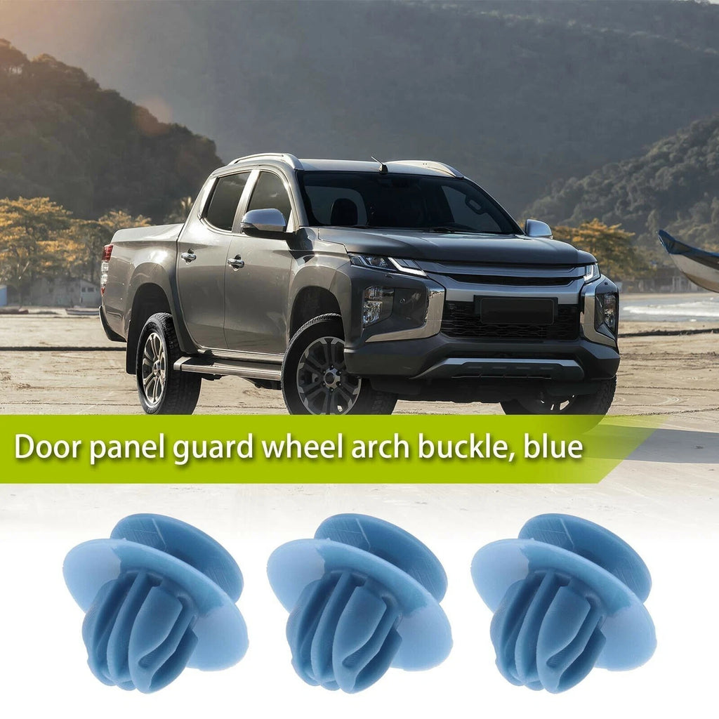20x Blue Plastic Clips for Mitsubishi L200 (MU000977)