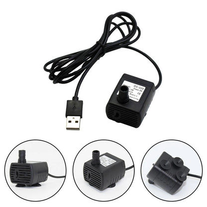 USB Powered Fountain Pump Kit for Water Features