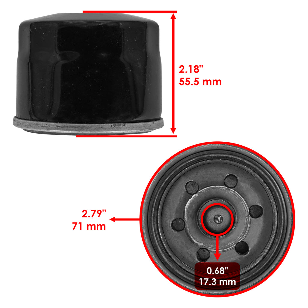 Oil Filter Replacement for Cub Cadet 679cc Engine (9Q78HU 9Q78XU)