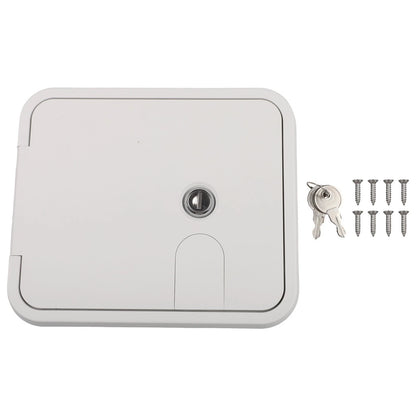 Weather Resistant RV Power Cord Hatch for Various Vehicles