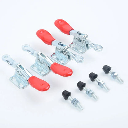 Set of 4 Adjustable Toggle Latch Catches for Boxes, Cases, Cupboards