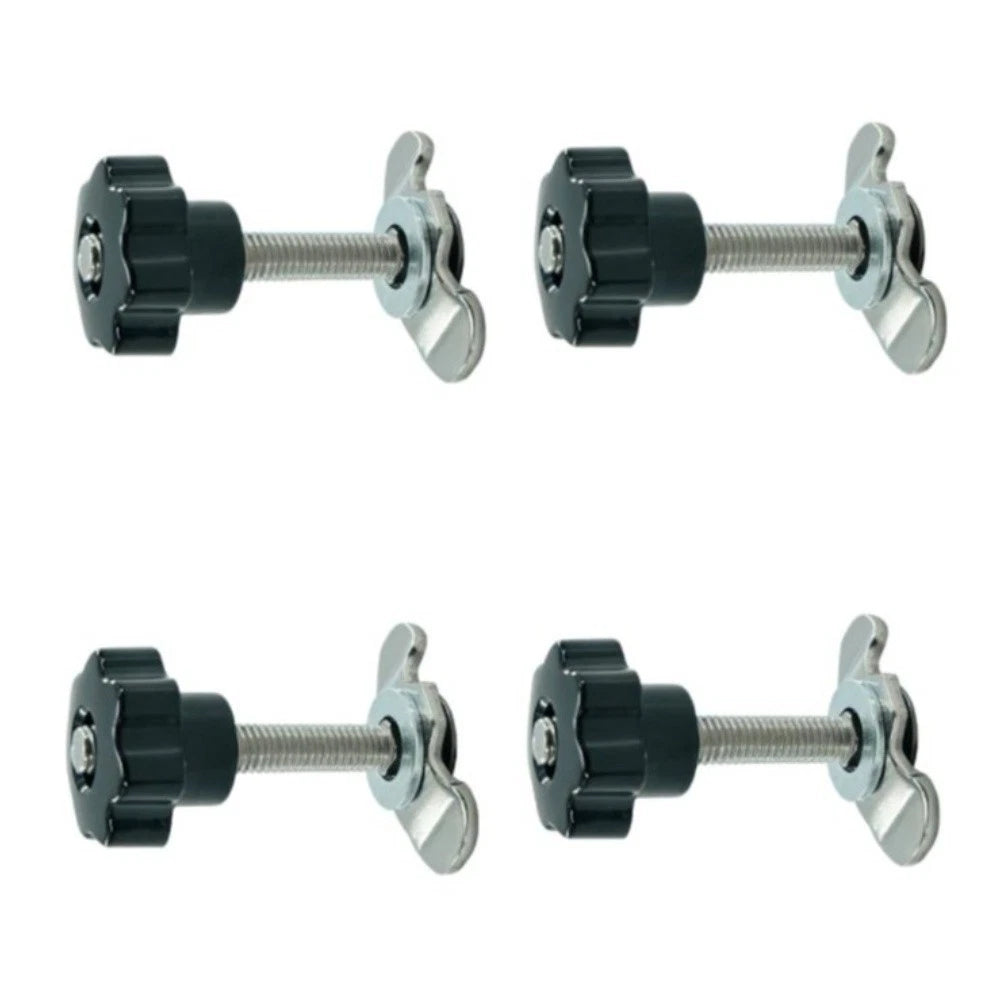 M8 Star Knob Screw Wing Washer Bolt for Travel Flexible Adjustment