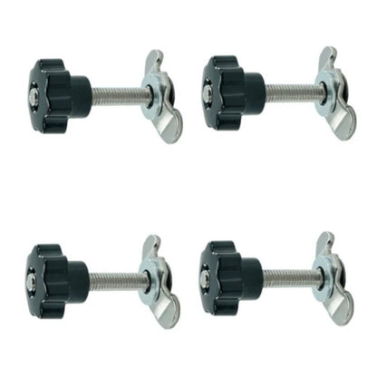 M8 Star Knob Screw Wing Washer Bolt for Travel Flexible Adjustment