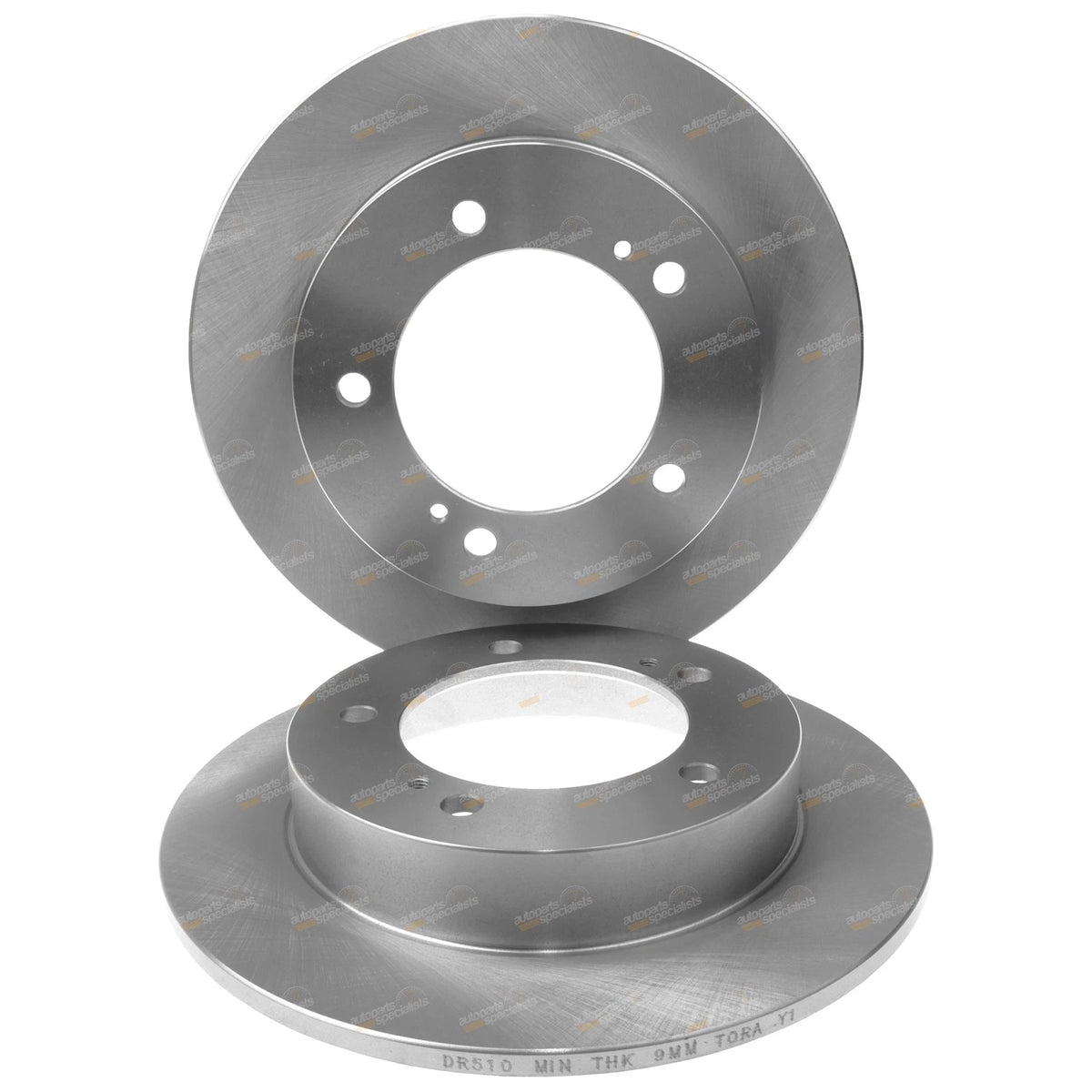 2 Front Disc Brake Rotors for Suzuki Sierra 4x4 (1983–1996) SJ Series