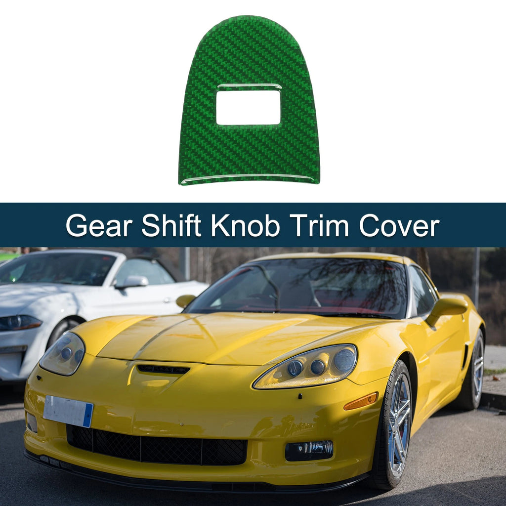 Gear Shift Knob Cover Replacement for Chevrolet Corvette C6 Z06 (2005–2013)