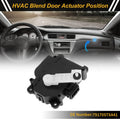 HVAC Heater Blend Door Actuator Replacement for Acura MDX (2007–2013)