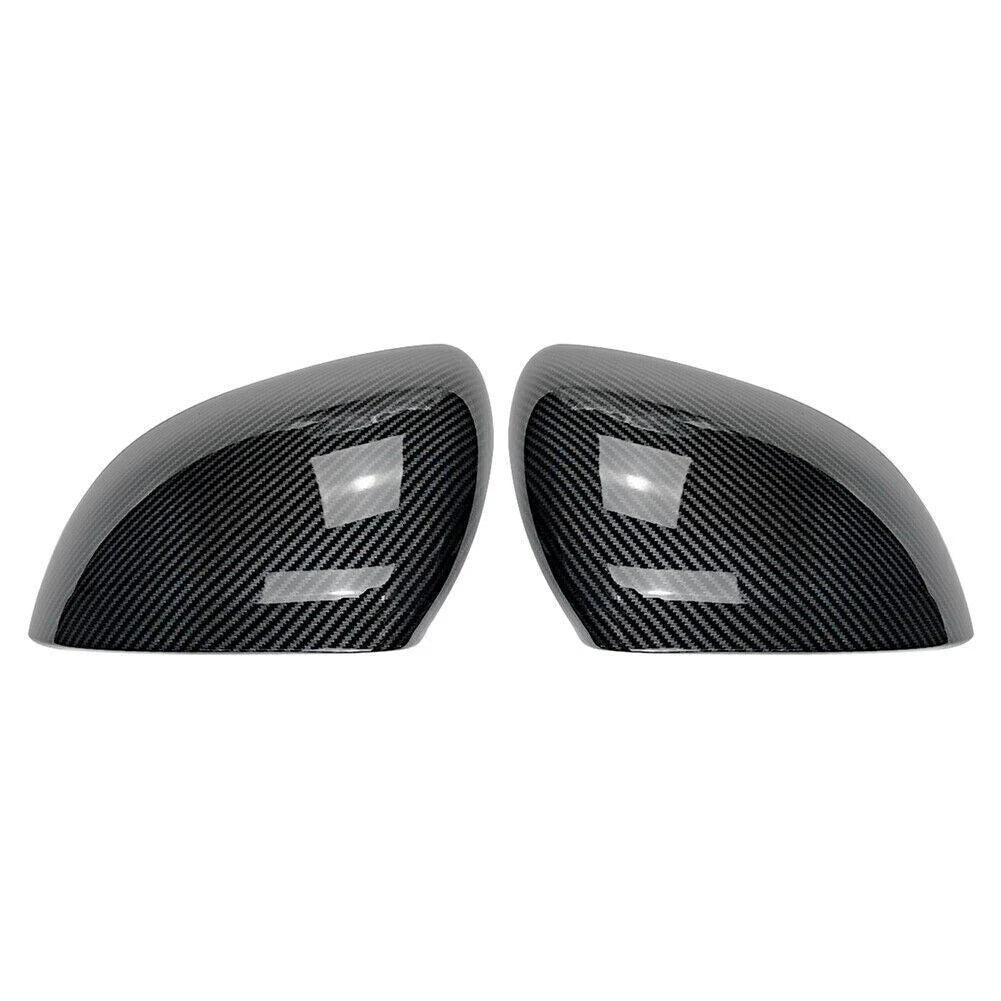 2X Carbon ABS Rear View Mirror Cover Shell for Mercedes Benz C-Class (2022–2025)