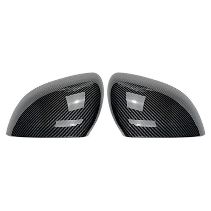 2X Carbon ABS Rear View Mirror Cover Shell for Mercedes Benz C-Class (2022–2025)