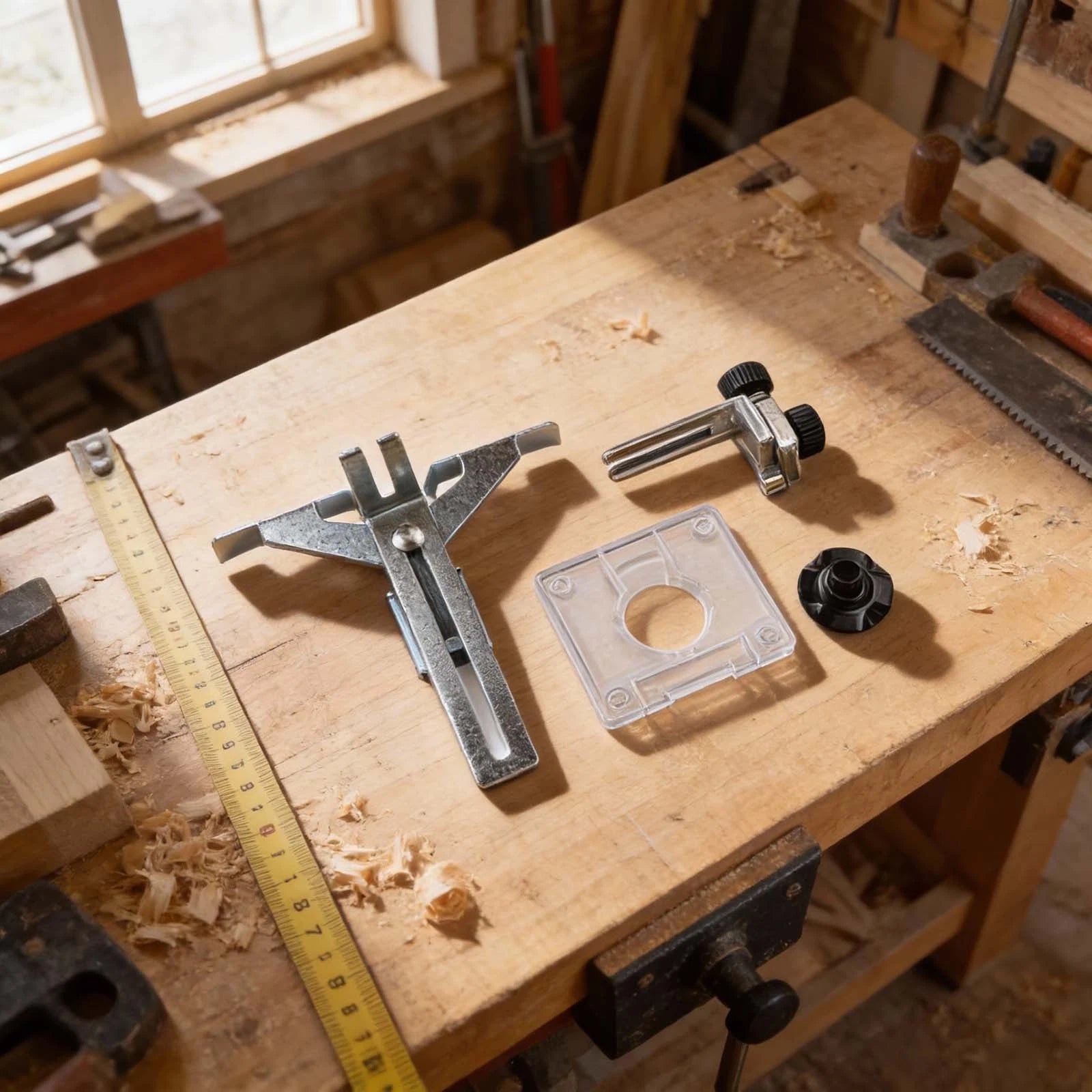 Router Edge Guide Template for Professional Trimmers