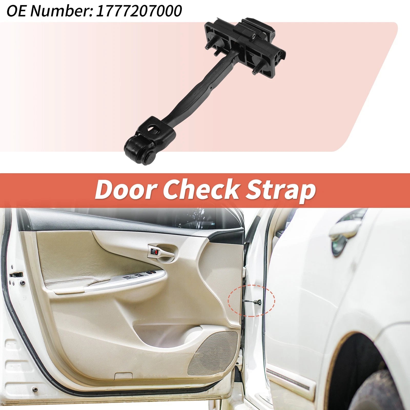 Front Door Check Strap Replacement for Mercedes-Benz A-Class (2018–2025)