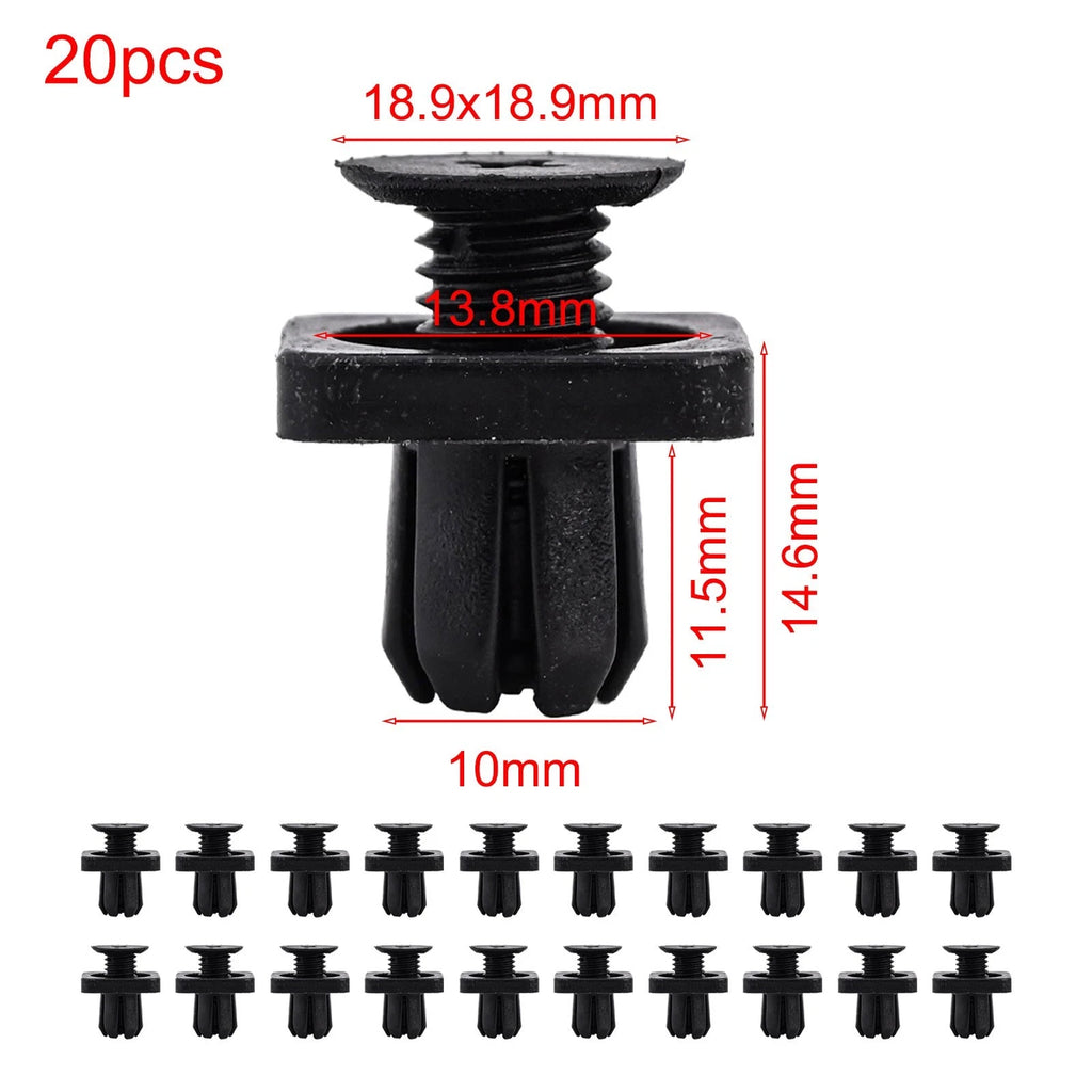 Mudguard Clips for - Direct Replacement, Left Side