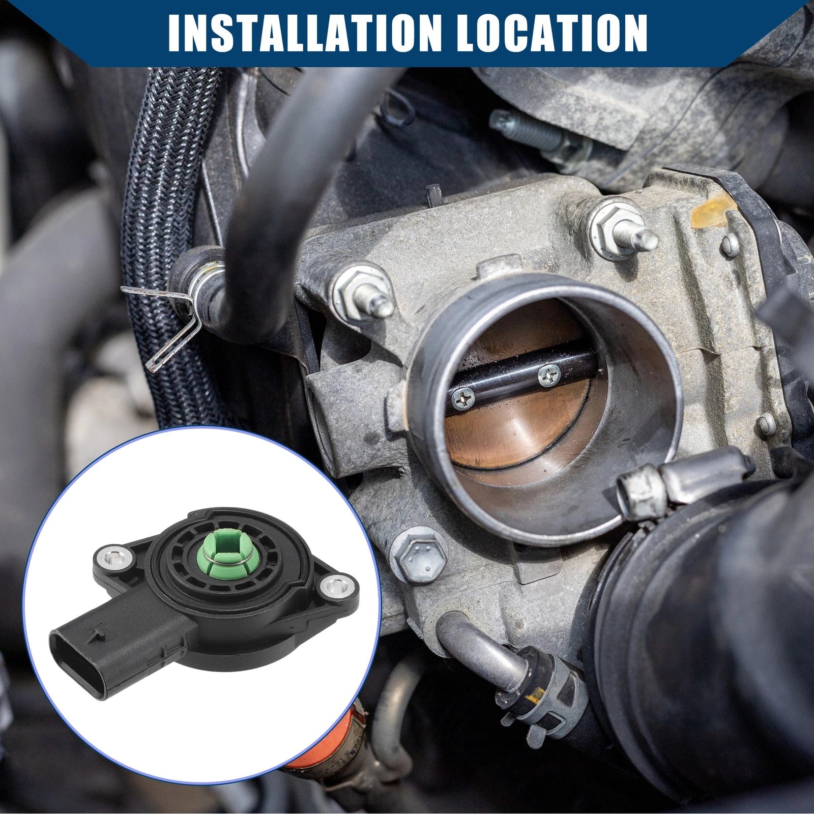 Air Intake Manifold Flap Position Sensor Replacement for Audi A4 (2014–2016)