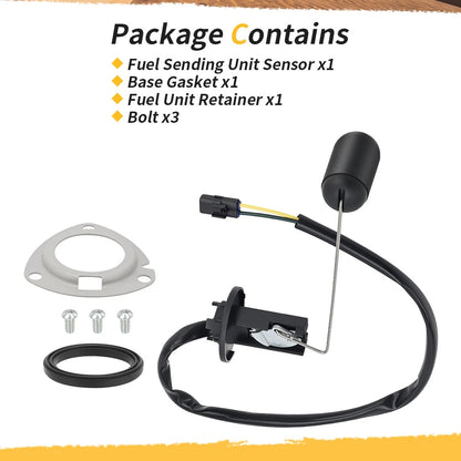 Fuel Sending Unit Sensor + Set Plate for Honda Foreman 500 (2005–2016) 37080-HP0-A01
