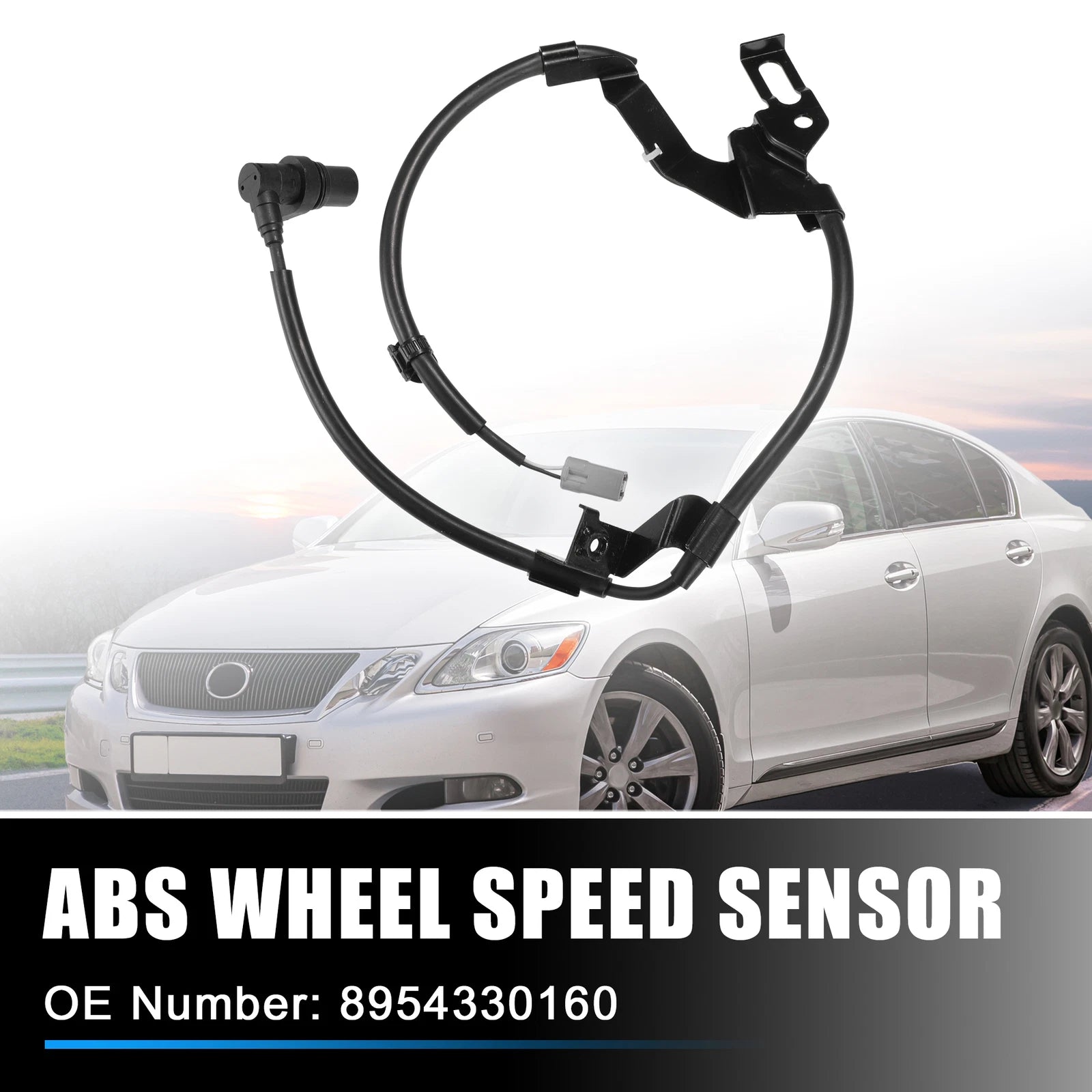 Front Left ABS Wheel Speed Sensor Replacement for Lexus GS300 1997–2005