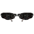 2X Chrome LED Projector Headlights Pair for Subaru Impreza (2005–2007) L+R