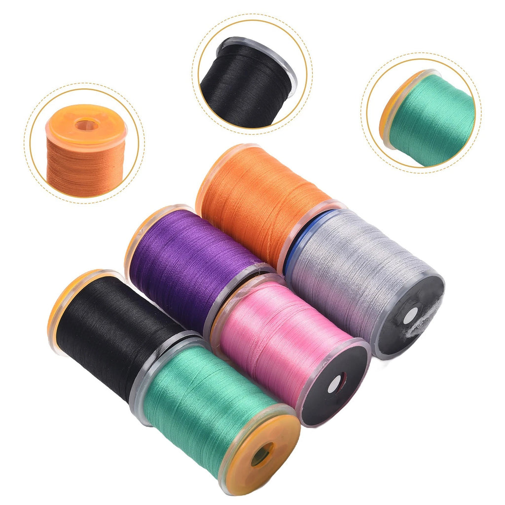 Fly Tying Thread Kit for Dry Wet Flies 140D 6#-14#