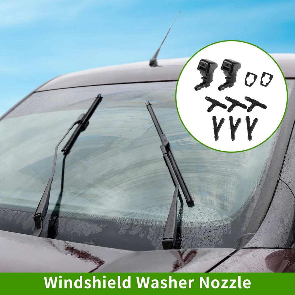 Windshield Washer Nozzle with Hose Connector for Ford Fusion (2006–2012)