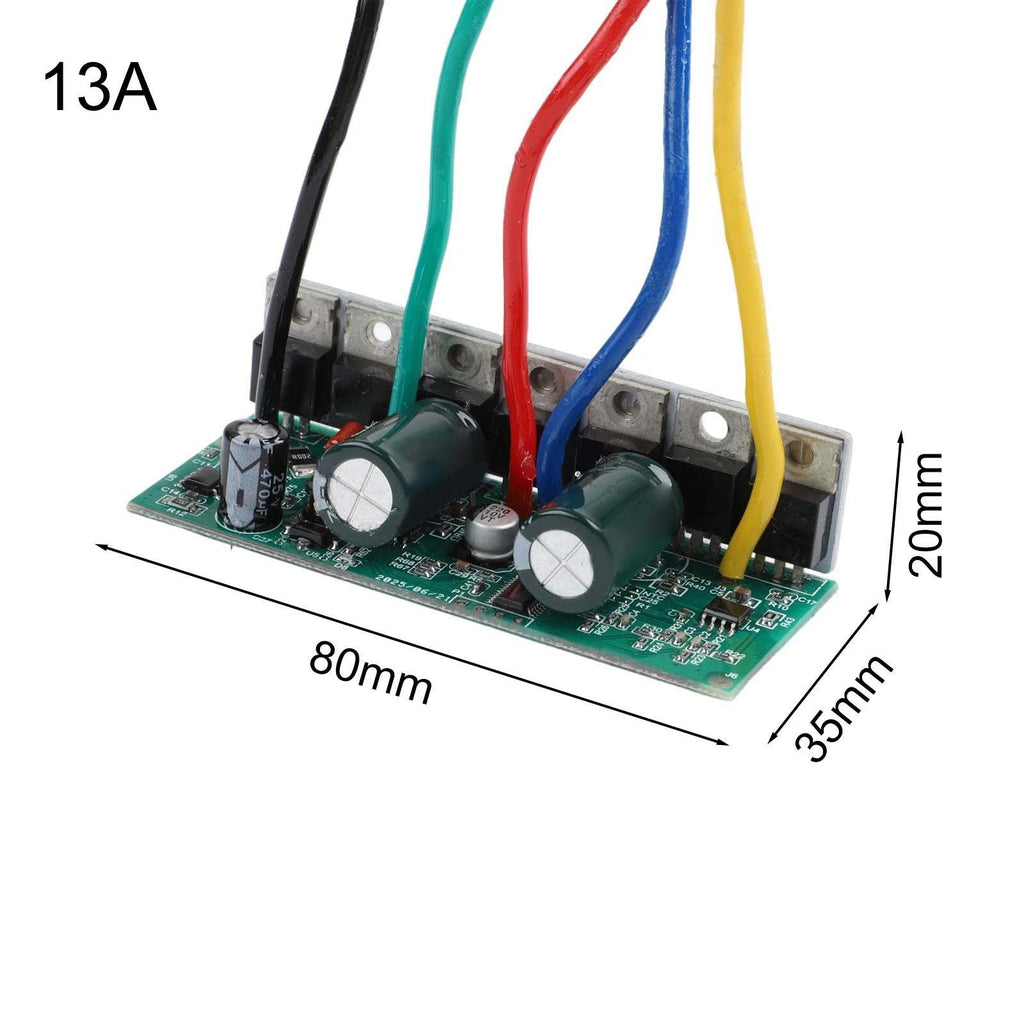 2X DC Pump Board for Submersible Applications 48V 60V 72V 13A