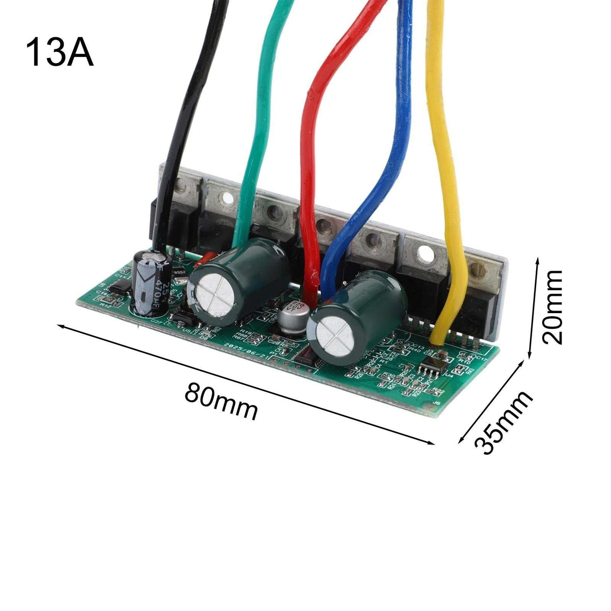 2X DC Pump Board for Submersible Applications 48V 60V 72V 13A