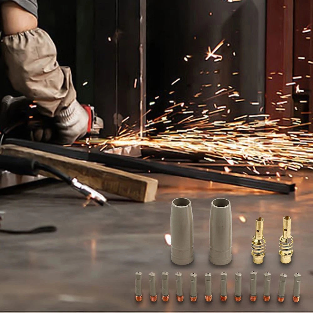 16PCS Coating Nozzle Set for Enhanced Welding Performance
