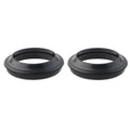 2PCS 39X52MM Motorcycle Front Fork Damper Shock Absorber Black Dust Seals