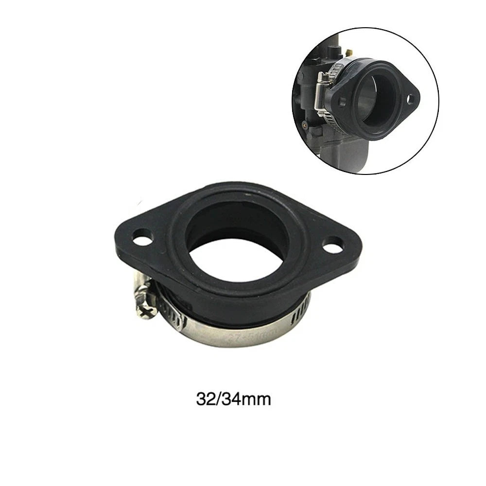 Carburetor Flange Adapter Intake Boot for PWK 32 34mm (Motorcycle)