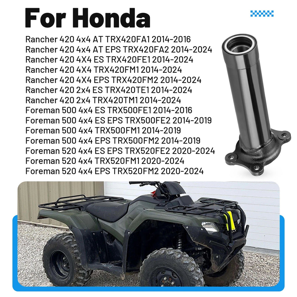 Left Axle Housing Pipe for Honda Rancher TRX420, Foreman TRX500, TRX520 (2014–2024)