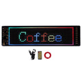 1X LED Colorful Devil Eye Lamp for Car Windows (14")