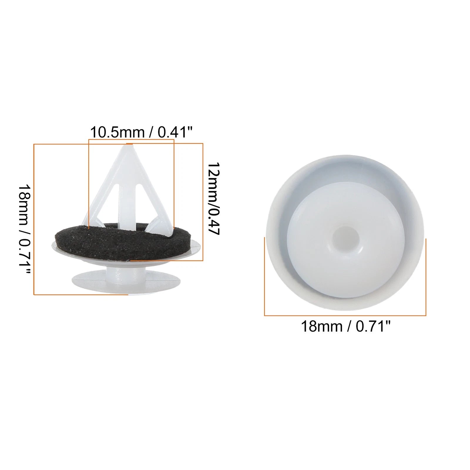 Car Door Trim Panel Retainer Clips Kit with Tool for Mazda 2007–2015