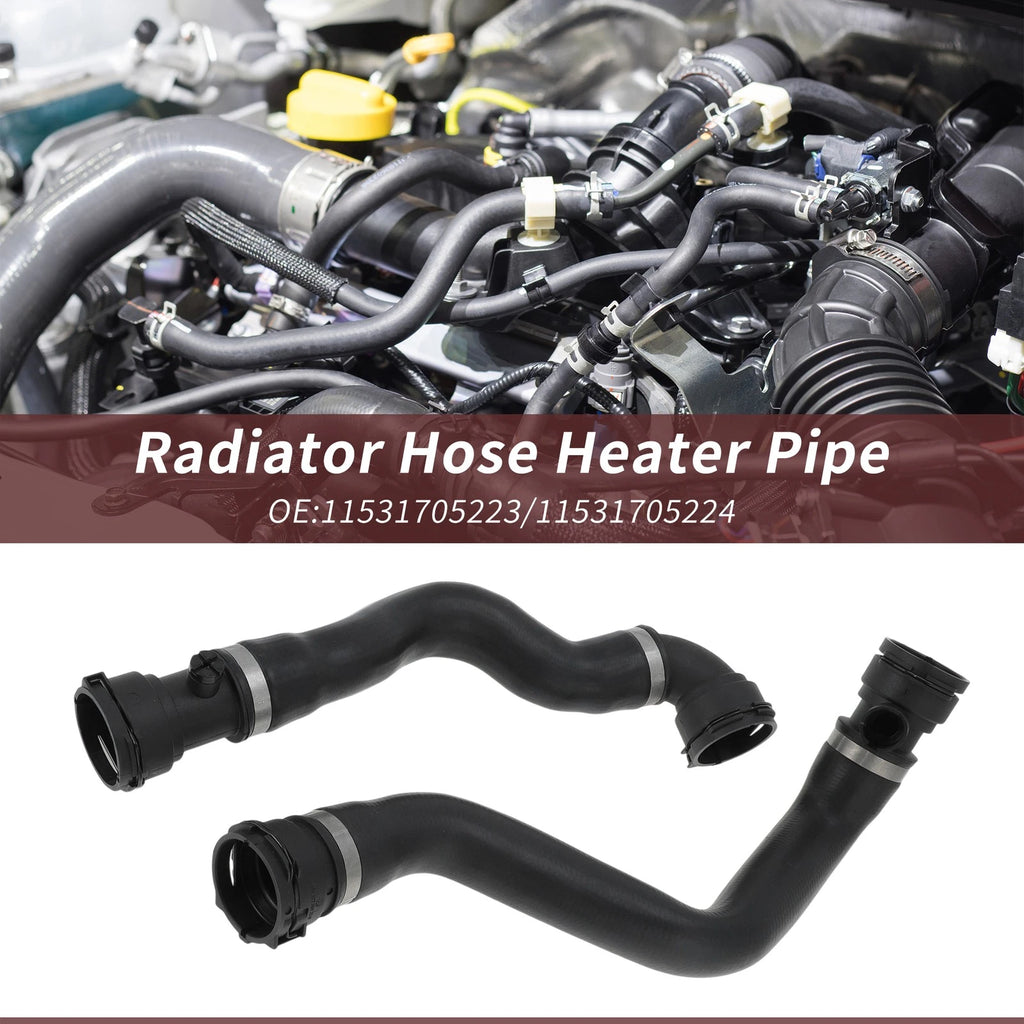 Engine Upper Lower Radiator Coolant Hose Set for BMW 530i 525i (2001–2003)