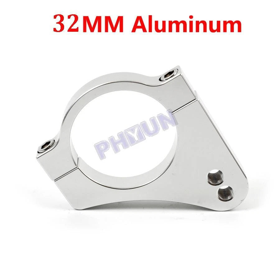 32mm CNC Aluminum Motorcycle Steering Damper Fork Frame Mounting Clamp Bracket