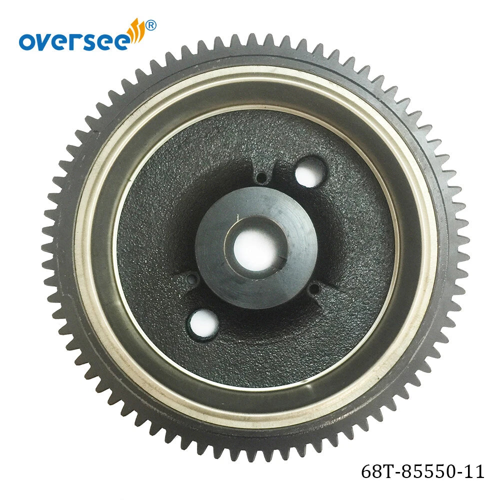 Flywheel Rotor 68T-85550-11 for Yamaha Outboard 8HP F8MLHF (2001-UP)