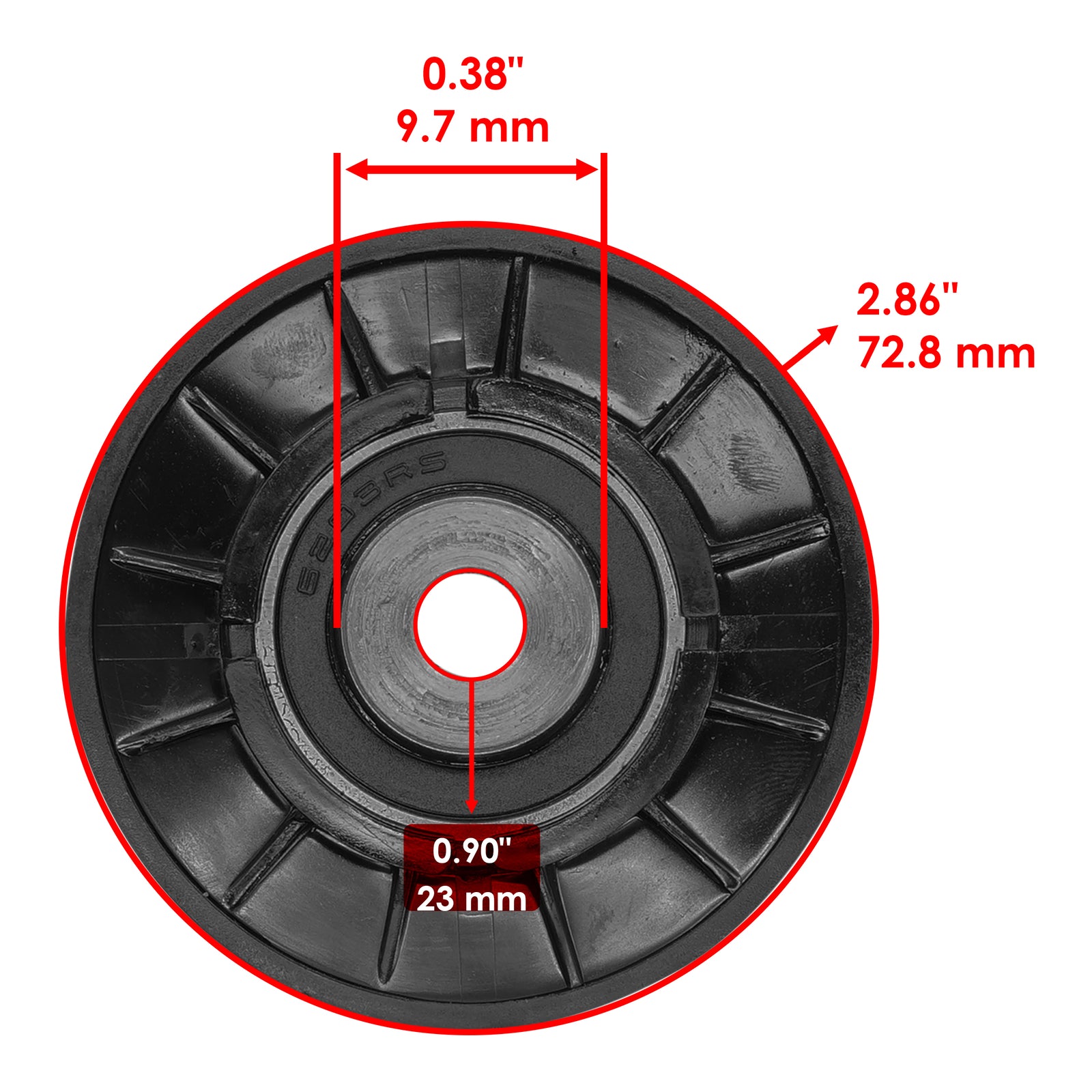 Drive Pulley Replacement for John Deere (2000–2009)