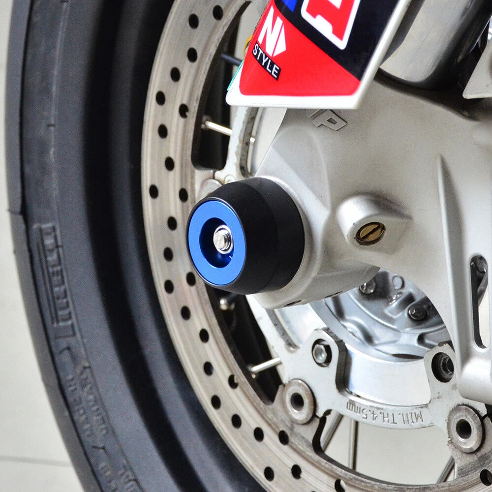 Front Rear Axle Sliders Spindle Crash Pad Protector for BMW R1200 R/RS (2015–2019)