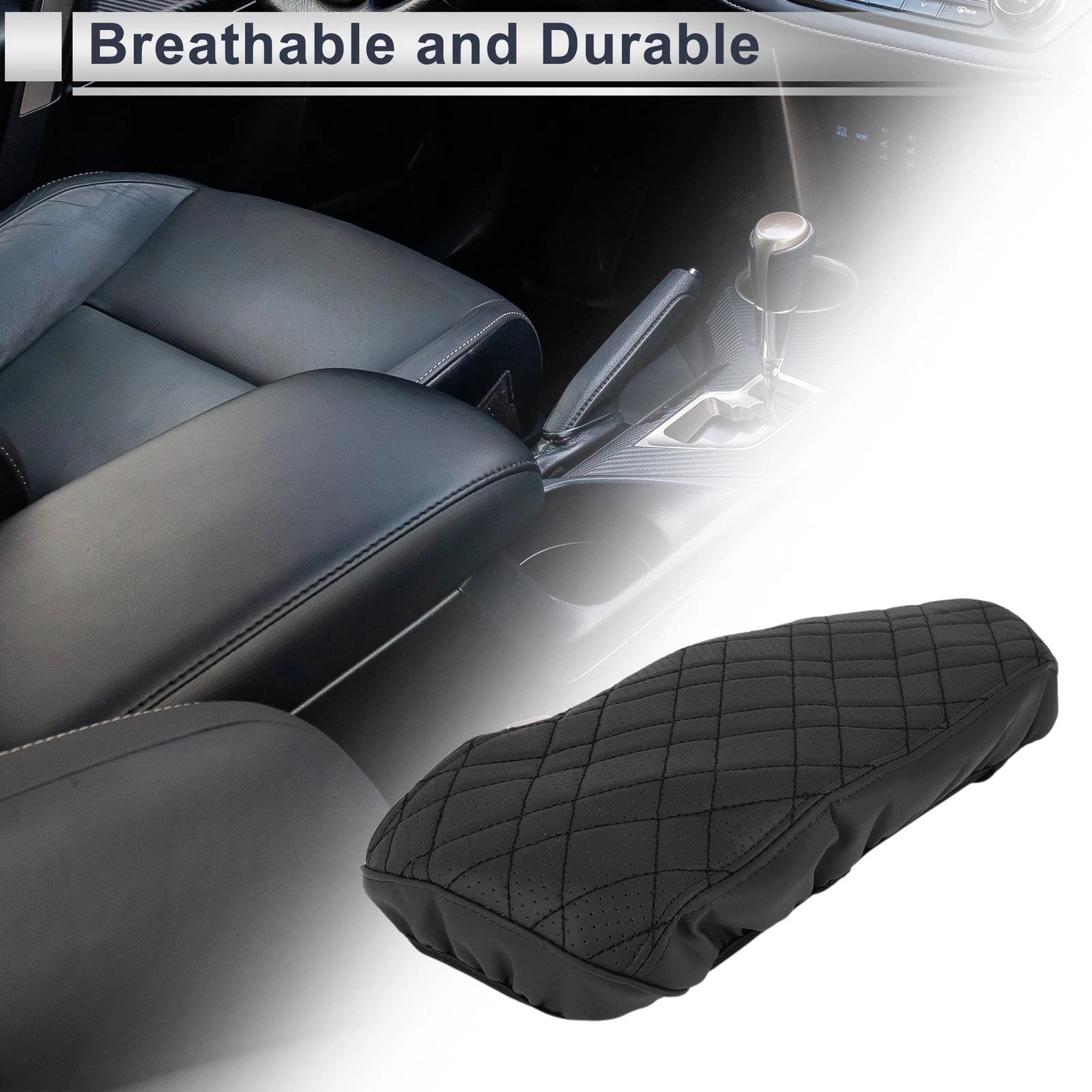 Car Center Console Cover Replacement for BMW i3 (2022–2024) Black