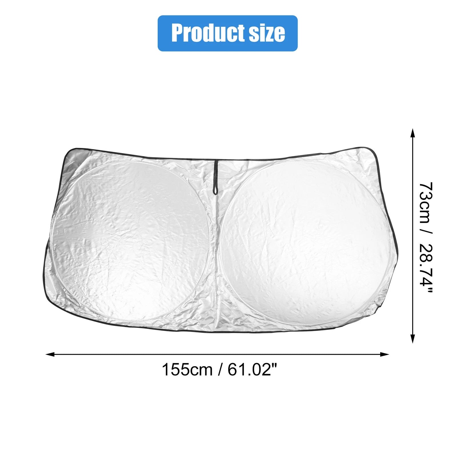 Foldable Windshield Sun Shade for Ford Explorer (2020–2022) 155x73cm
