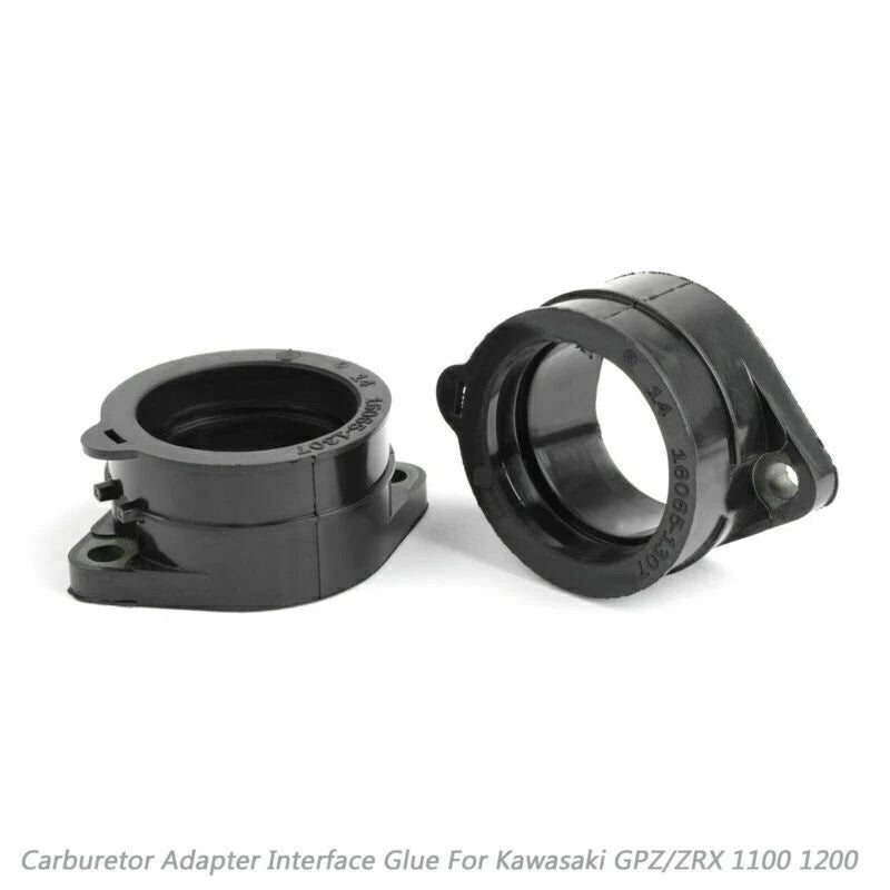 Rubber Throttle Body Intake Manifold Boot for Kawasaki GPZ ZRX 1100 1200 (1990–2006)