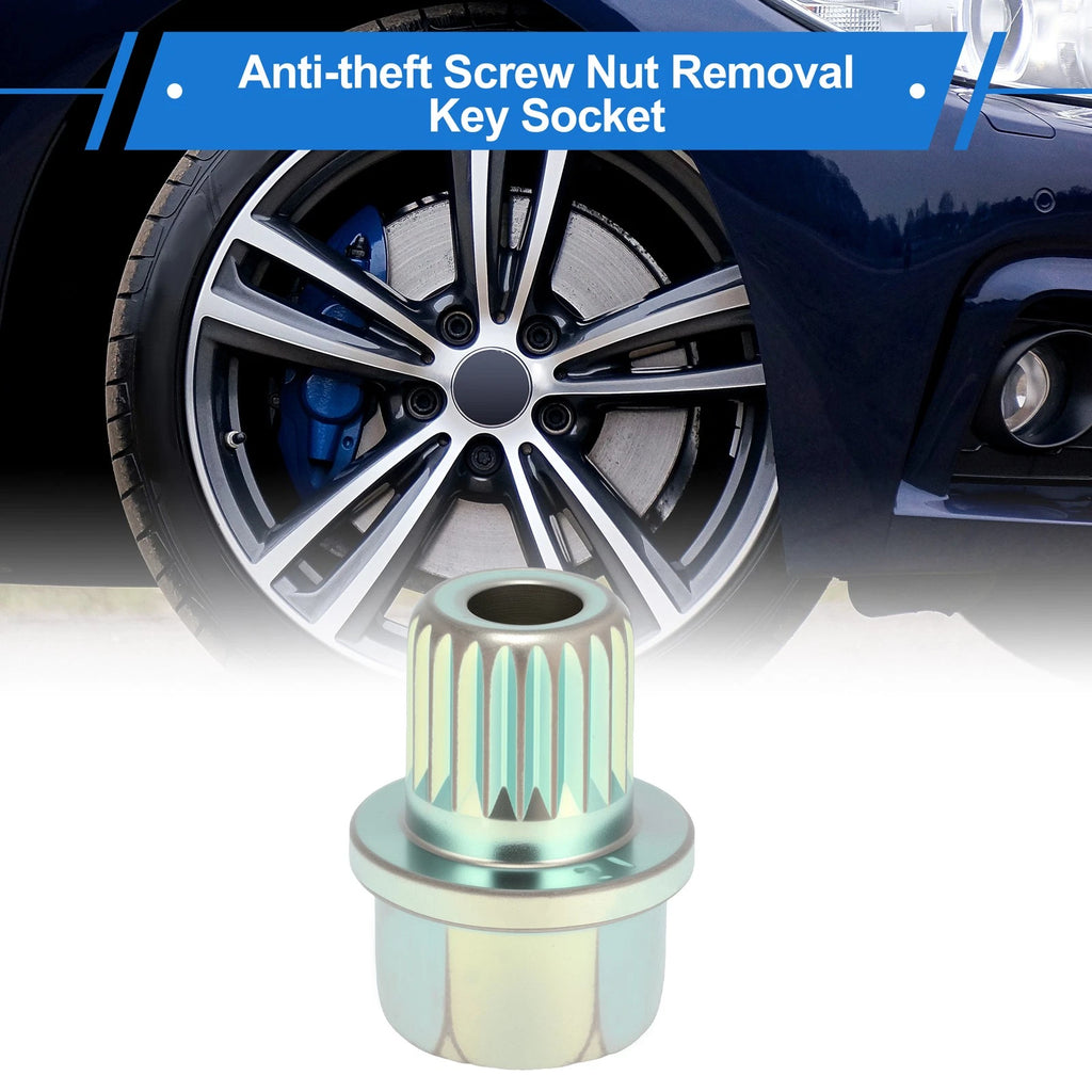 Wheel Lock Lug Nut Key Socket Adapter for BMW (2005–2025)