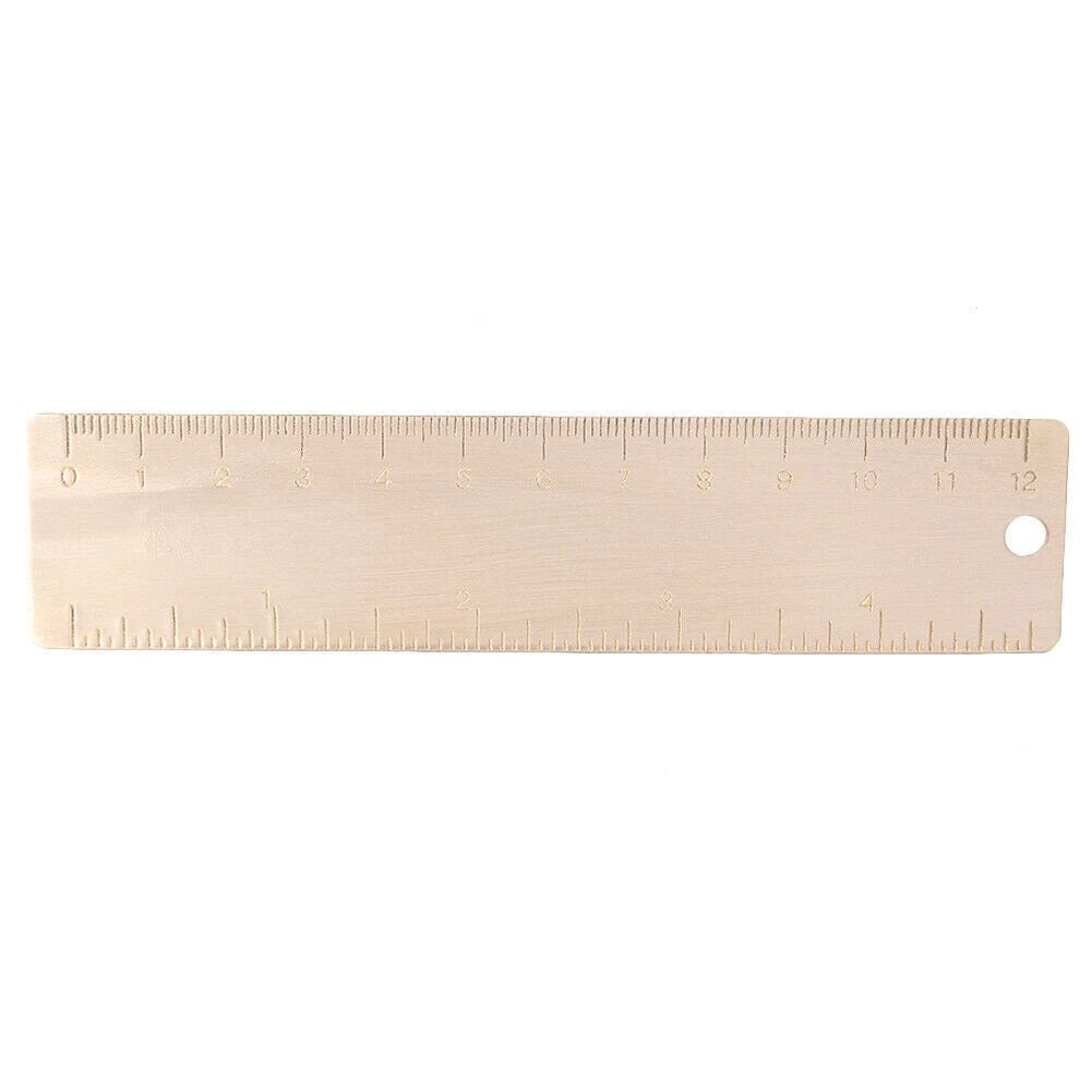 Mini 12CM Brass Caliper Scale Ruler Measuring Tool for