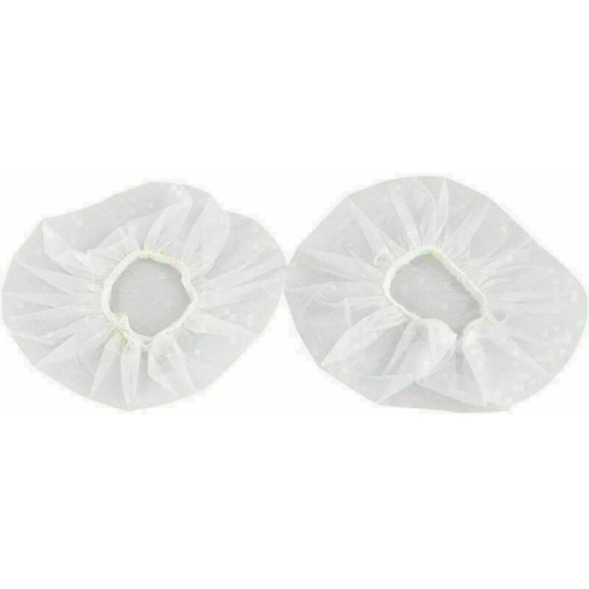 100Pcs Nonwoven Fabric Ear Covers for Headphones (8.5-10cm)