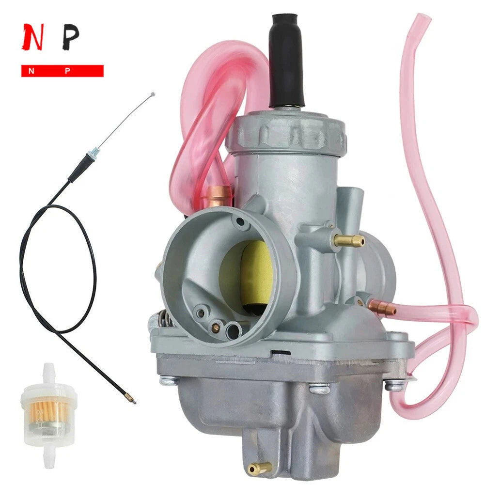 Carburetor & Throttle Cable for Suzuki DR125 (1982–1988)