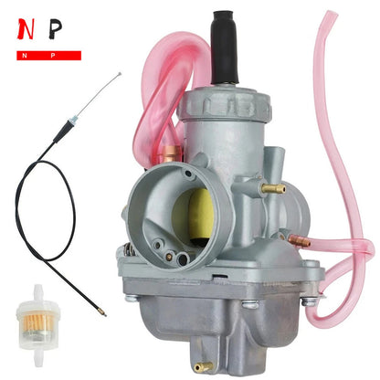 Carburetor & Throttle Cable for Suzuki DR125 (1982–1988)