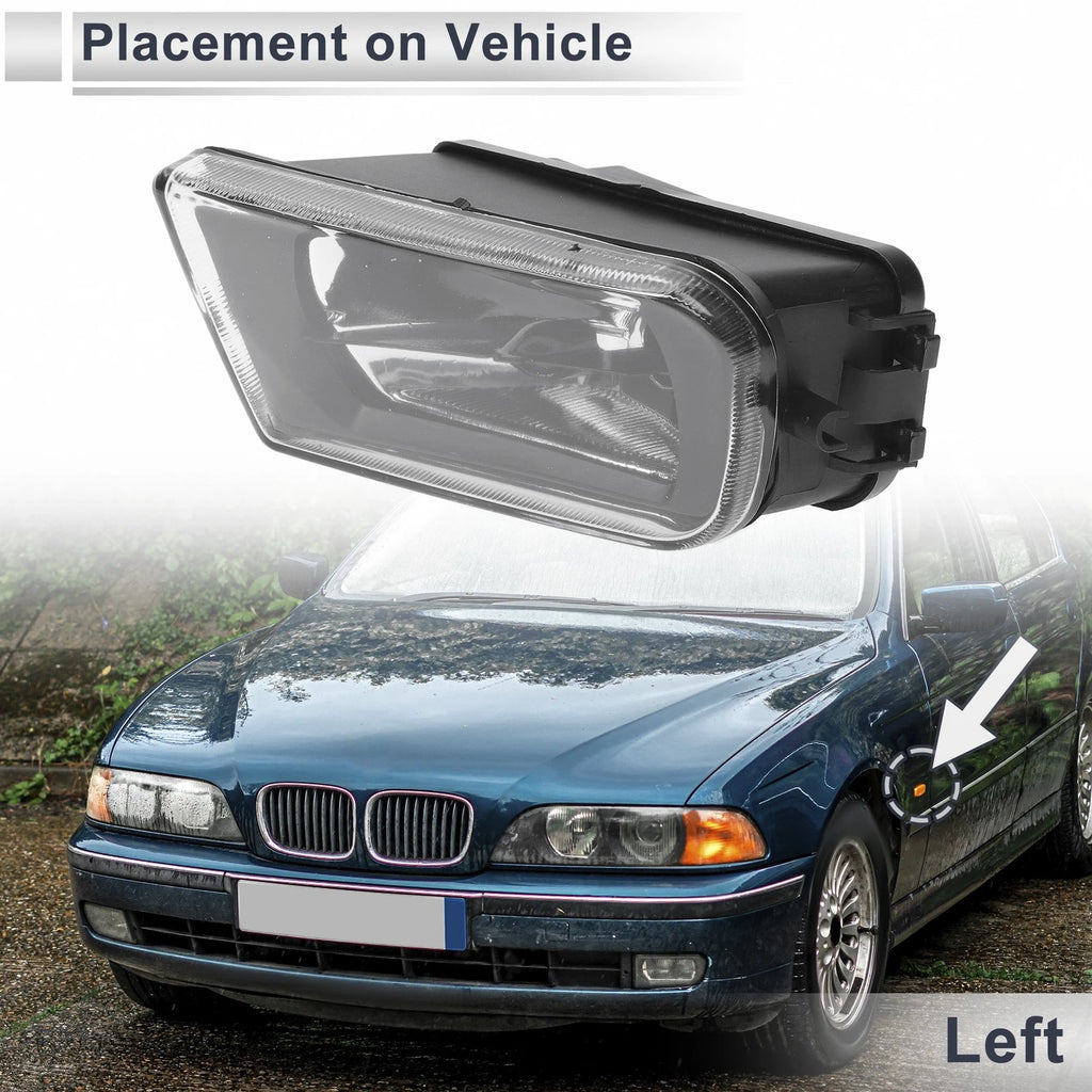 Left Front Bumper Side Marker Light Cover for BMW E39 Z3 (1996–2008)