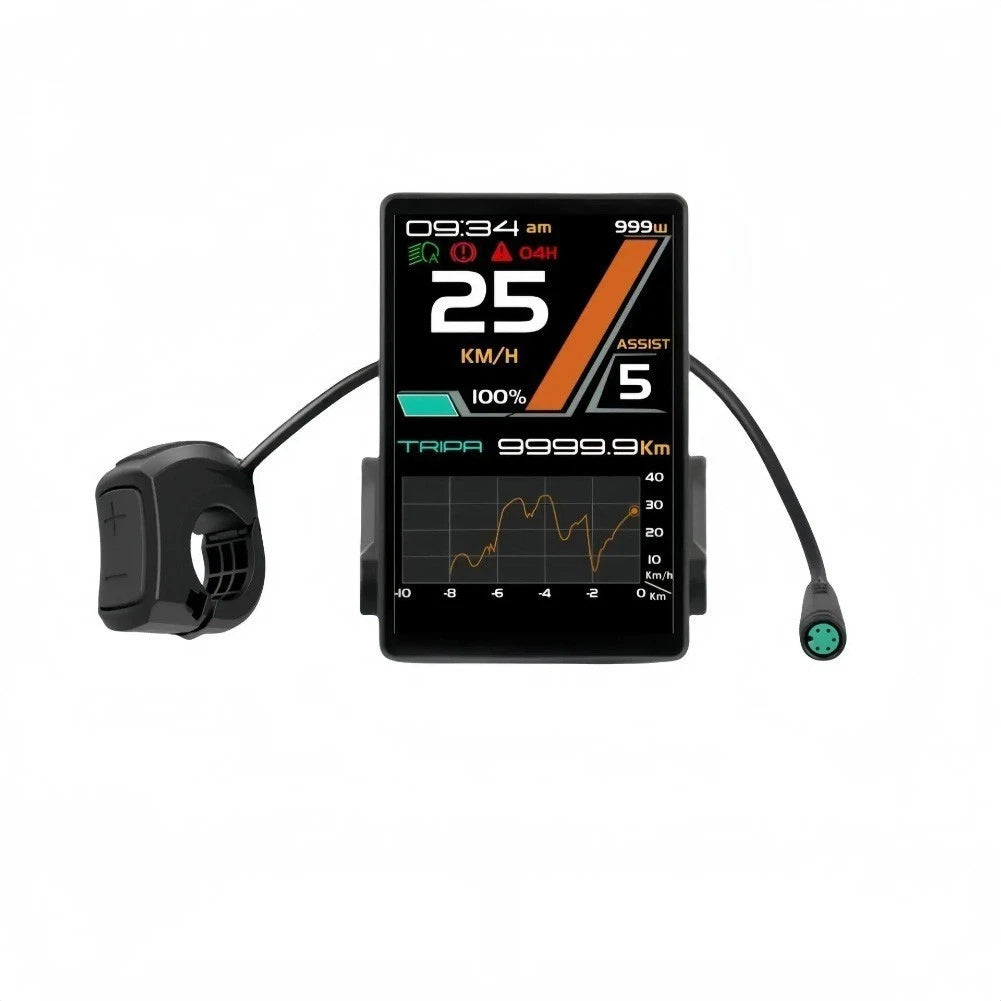 Color Display Speedometer for