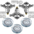 48 Deck Spindle and Pulley OEM Replacement for Hustler Dash XD Surfer Pro (2009–2018)