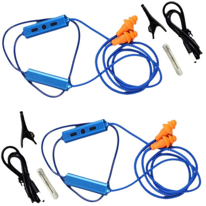 Bluetooth Ear Plugs for Construction & Woodworking (Noise-Isolating)
