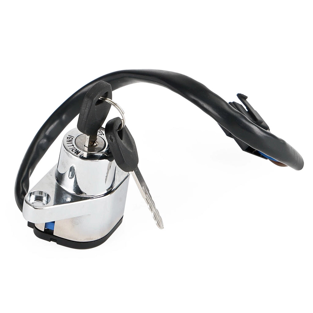 Ignition Switch & Fuel Tank Cap for Kawasaki Vulcan 500 LTD 800 Classic (2001–2009)